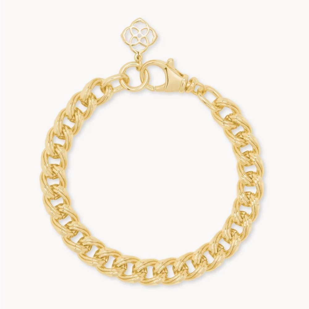 Kendra Scott Gold Vincent Chain Link Bracelet